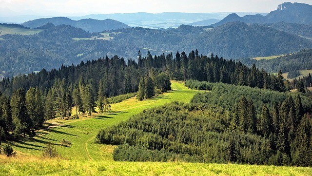 beskidzki krajobraz