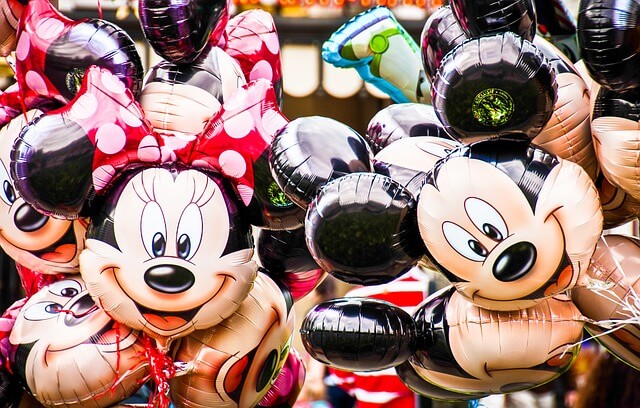 balony z myszką miki i minnie